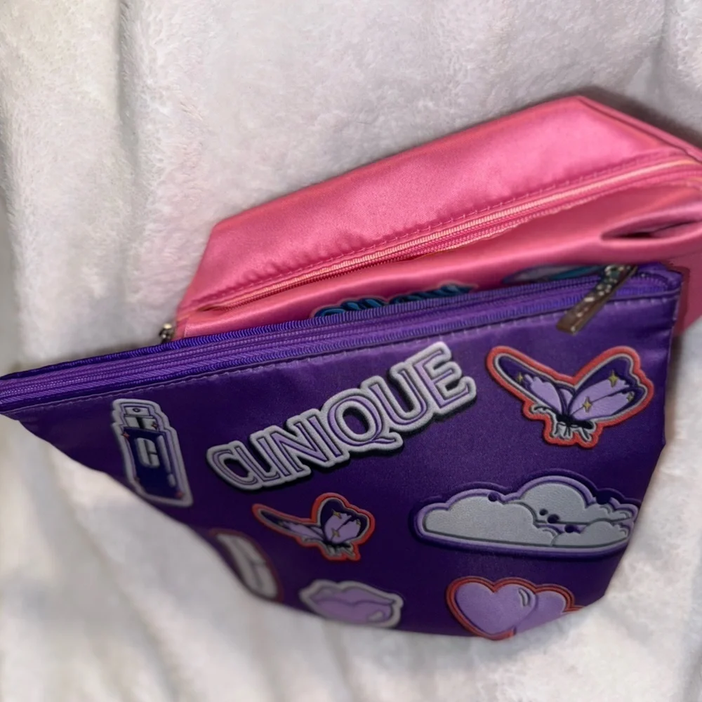 Clinique makeup bags